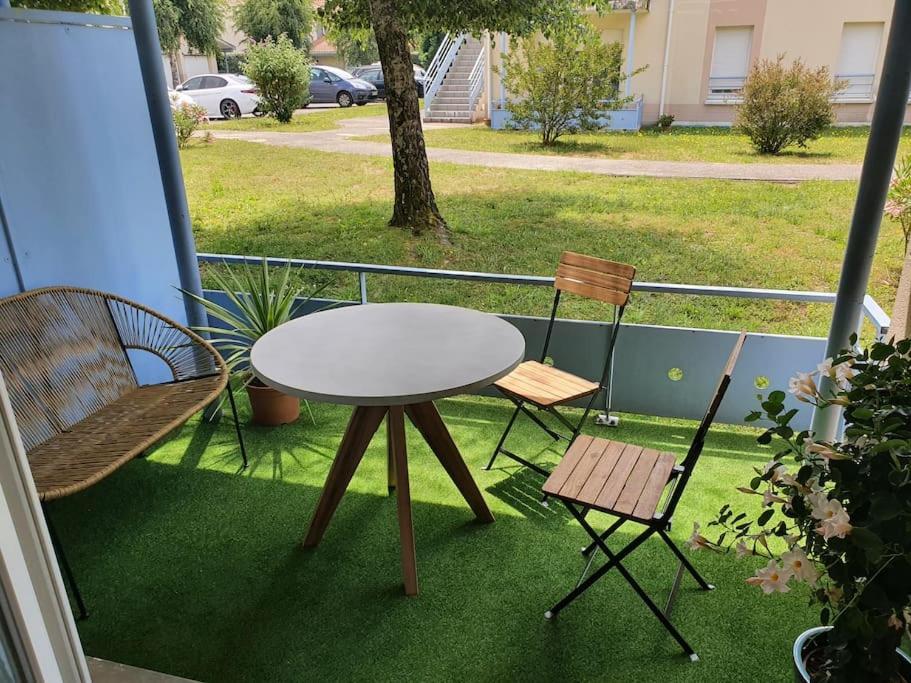 Mignon Appartement En Residence Avec Piscine بيسكاروس المظهر الخارجي الصورة
