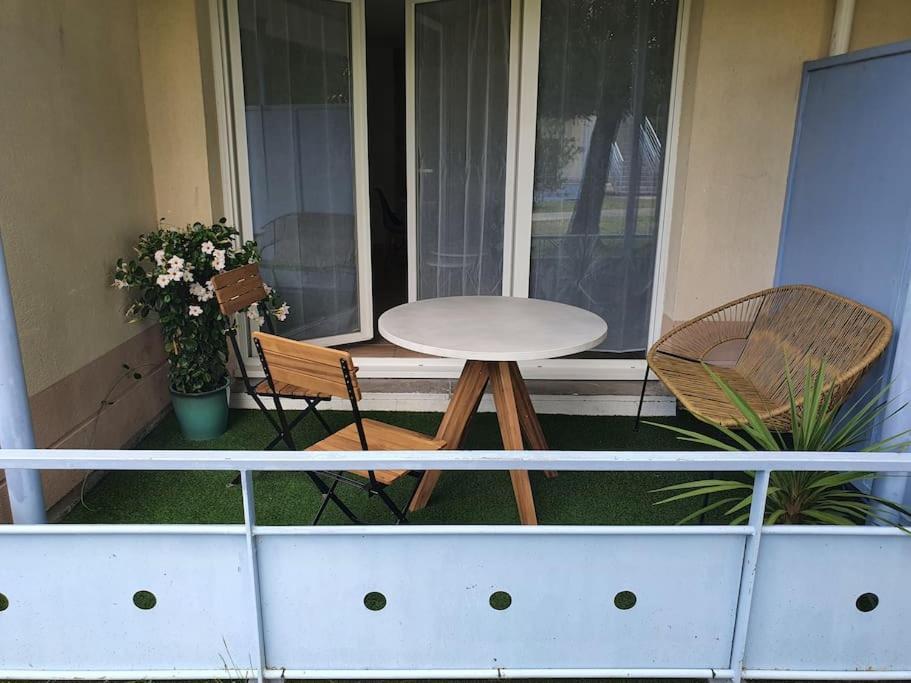 Mignon Appartement En Residence Avec Piscine بيسكاروس المظهر الخارجي الصورة